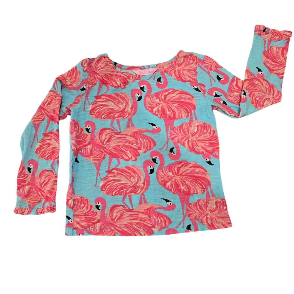 LILLY PULITZER 🦩Girls Long Sleeve Shirt